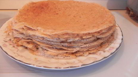 ажурные блинчики в пост