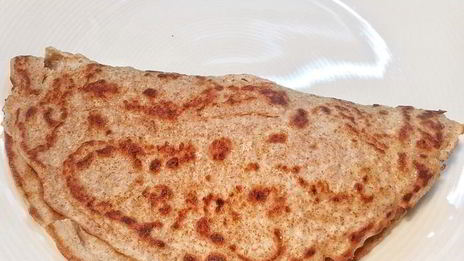 блинчики из отрубей с шоколадным творогом