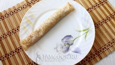 блинчики с карамельно-фруктовой начинкой