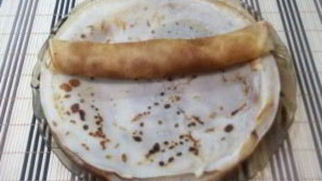 блинчики с красной рыбой