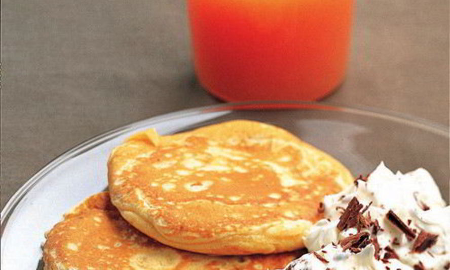 Рецепт блинчики с мюсли и сыр с шоколадом