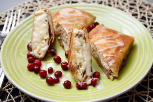 Блинчики с творогом