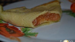 Блинчики с яблоками