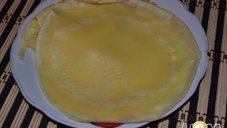 блинчики с яблоками