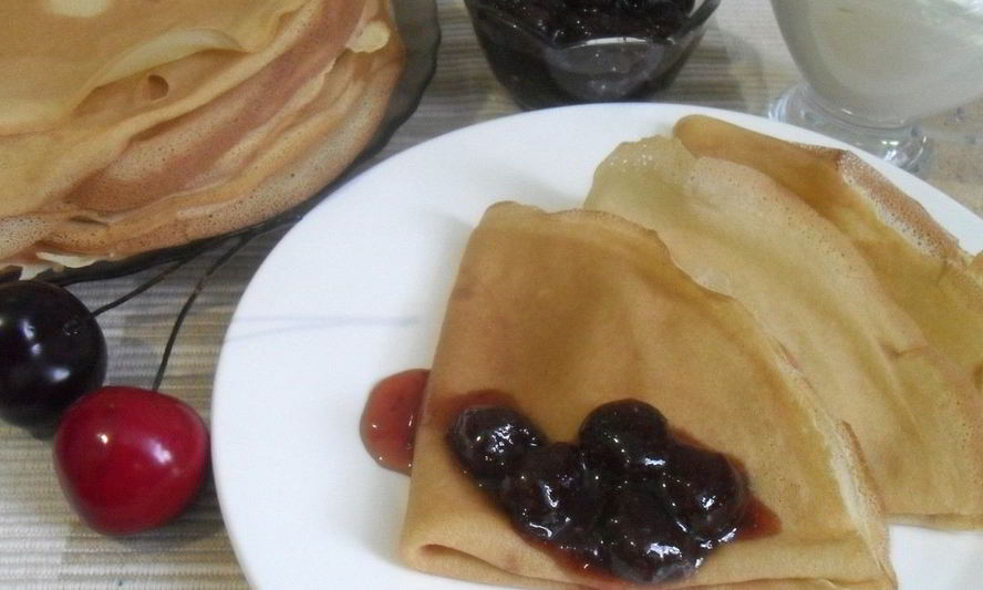 Рецепт блинчики ванильные