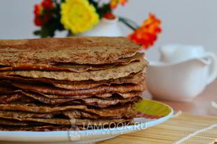 Блины из говяжьей печени