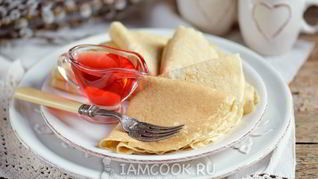 Блины из овсяных хлопьев