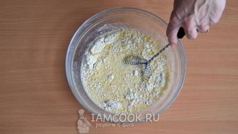 блины из теста на молоке с яйцами