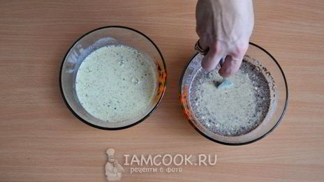 блины из теста на молоке с яйцами