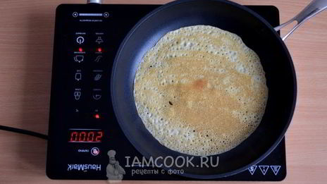 блины из теста на молоке с яйцами