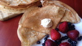 Блины классические на молоке