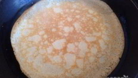 блины классические на молоке