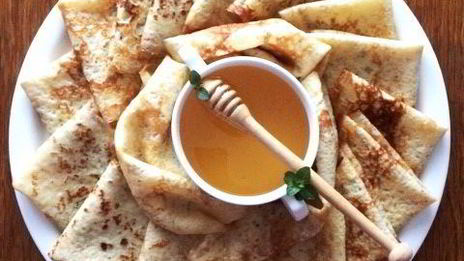 блины на молоке