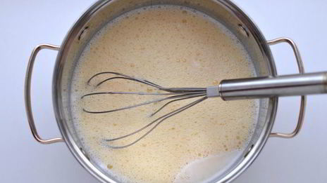 блины-подсолнухи из заварного теста на топленом молоке