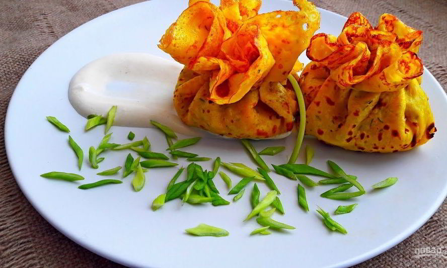 Рецепт блины рисовые с карри