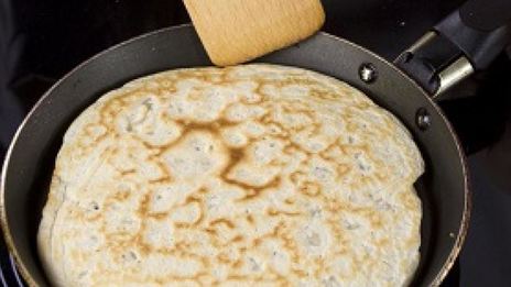 блины с грибным припеком