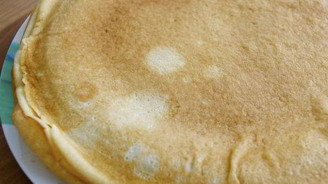 блины с капустой