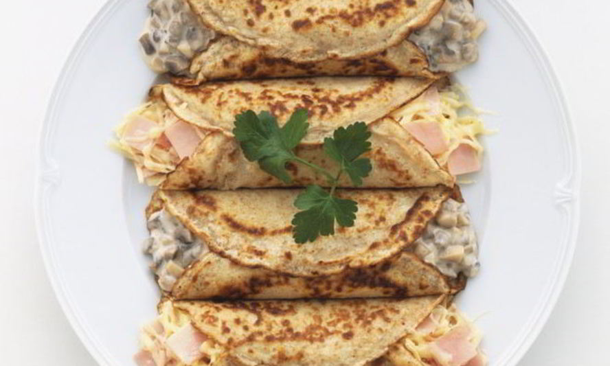 Рецепт блины с курицей