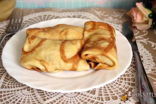 Блины с мясом по-домашнему