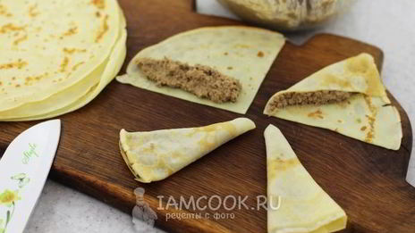 блины с печенью