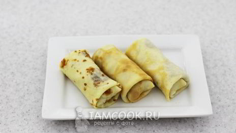 блины с печенью