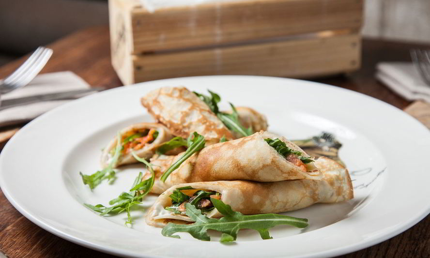 Рецепт блины с семгой