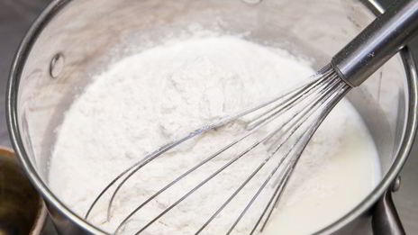 блины с семгой