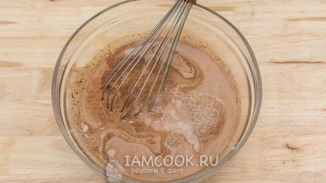 блины с шоколадно-ореховой пастой