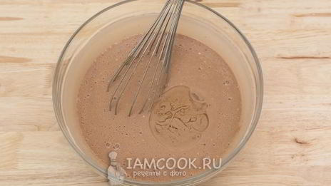 блины с шоколадно-ореховой пастой