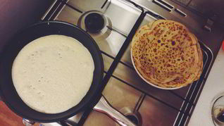 Блины с содой на кефире