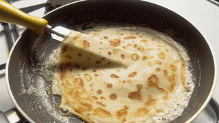 Блины с зеленью