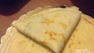 Блины сладкие на молоке