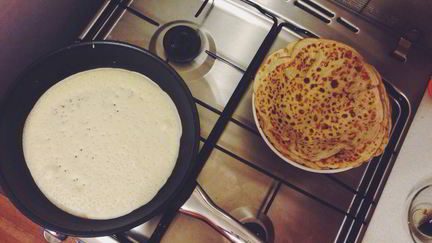 Блины на кефире