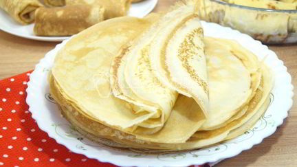 Блины на молоке