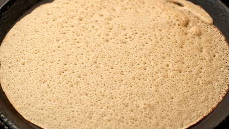 гречневые блинчики с яйцом