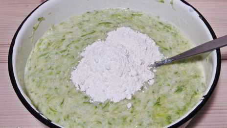 кабачковые блины на кефире