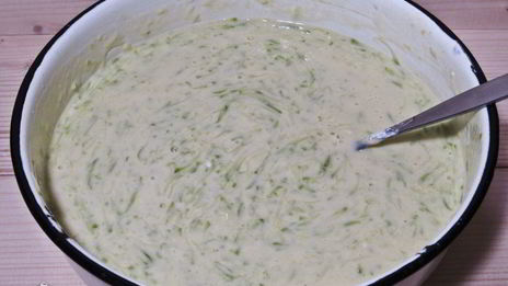 кабачковые блины на кефире