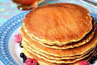 Кукурузные панкейки классические