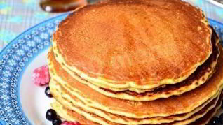 Кукурузные панкейки классические