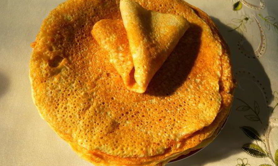 Рецепт легкие блины без соды и дрожжей