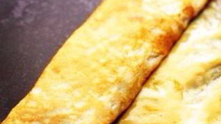 Овсяный блин с сыром