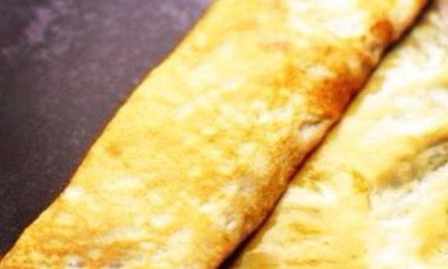 Рецепт овсяный блин с сыром