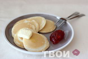 Панкейки с рисовой мукой