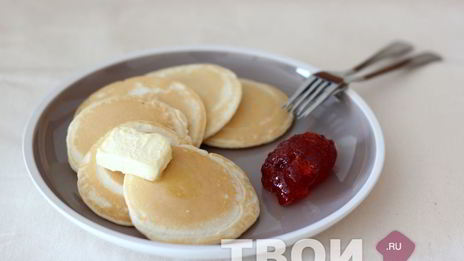 панкейки с рисовой мукой