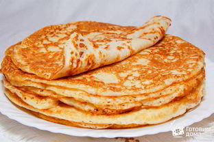 Русские дрожжевые блины