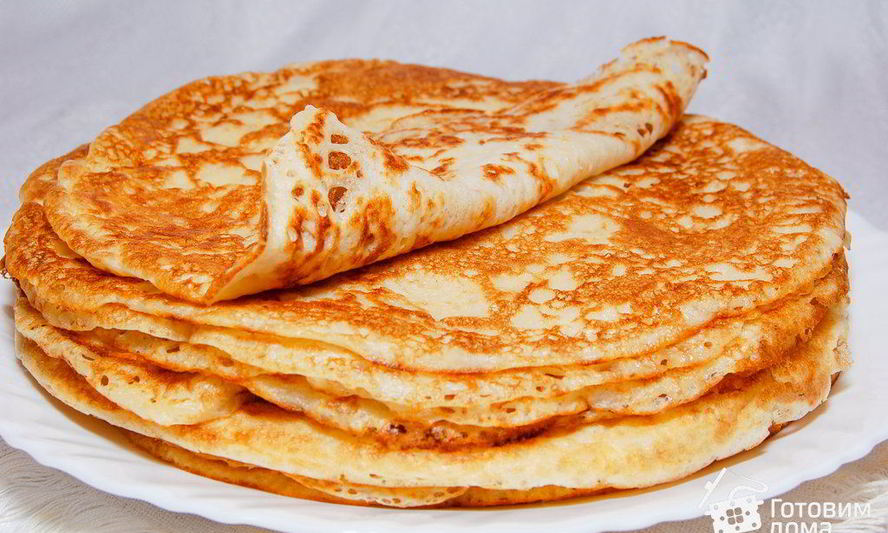 Рецепт русские дрожжевые блины
