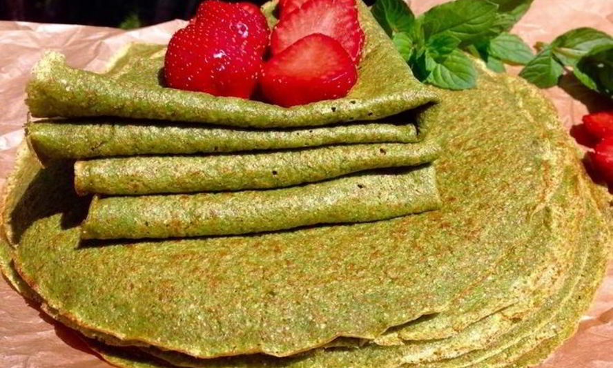 Рецепт шпинатные блины