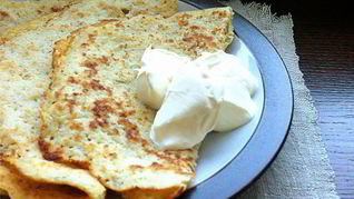 Сырно-картофельные блины