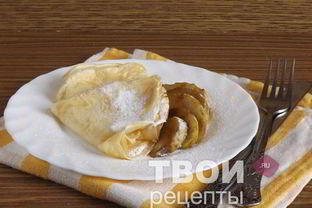 Тонкие французские блинчики
