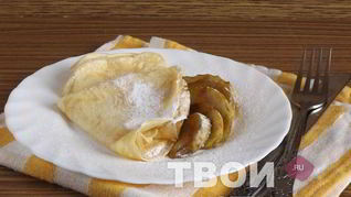 Тонкие французские блинчики